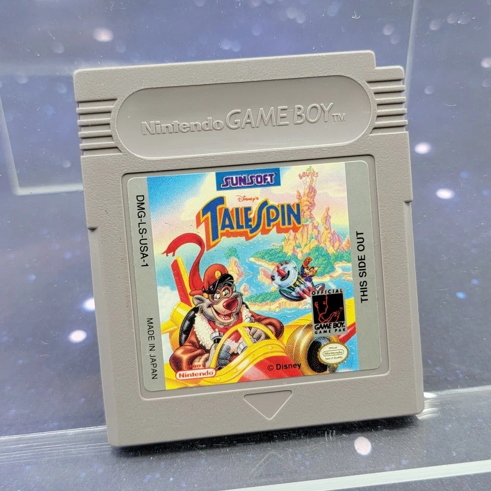 Disney TaleSpin Nintendo Game Boy Sunsoft DMG-LS-USA-1 Authentic Video Game